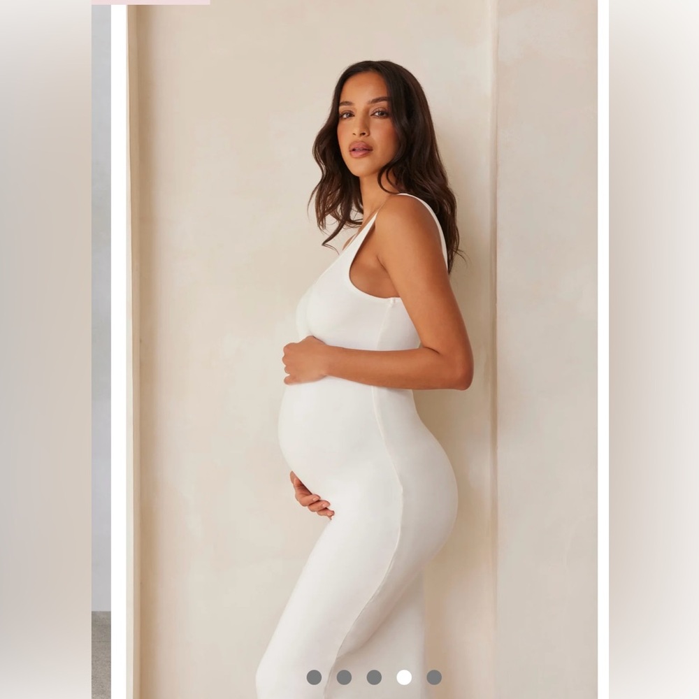 Bumpsuit “The Dress” XS in ivory - Like New!
